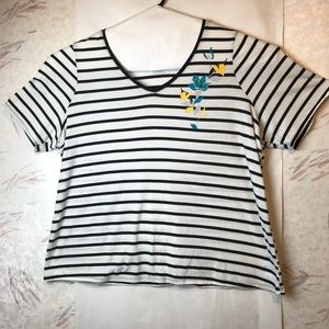 LANE BRYANT CASUAL FLORAL PRINT BLOUSE SIZE 26/28